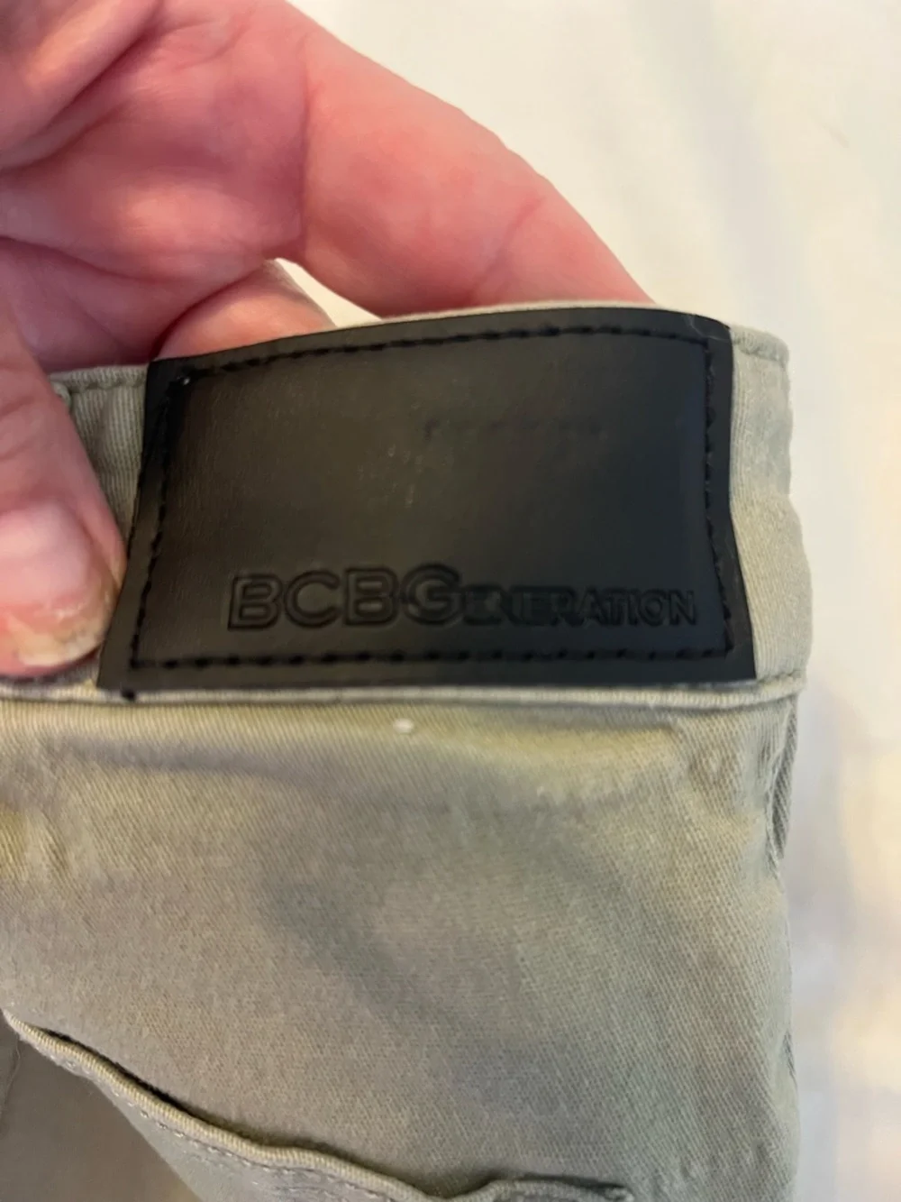 BCBGeneration Sage High Rise Wide Leg Crop Pants Minimalist Chic Casual 24 - Picture 7 of 10